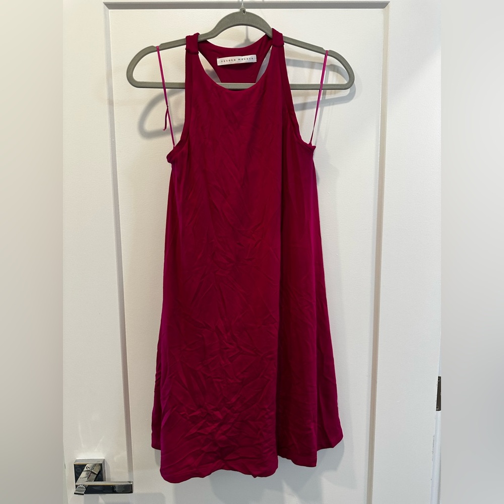 Susana Monaco Pink racer back Dress